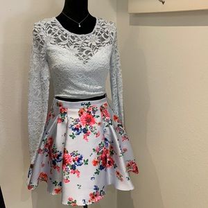 Two Piece Short Dress